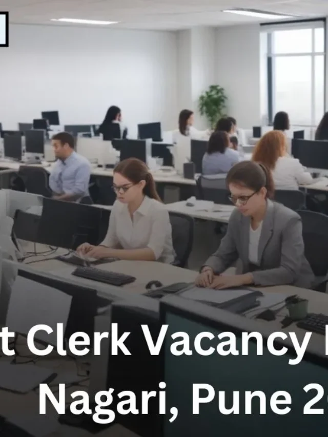 Account Clerk Vacancy In Pune 2024