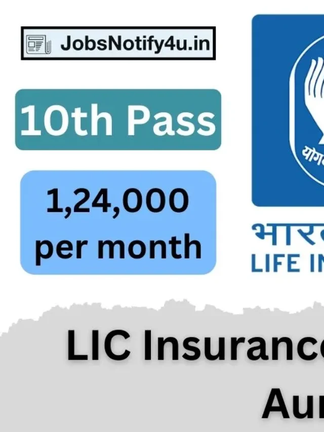 LIC Insurance Agent Vacancy In Aurangabad